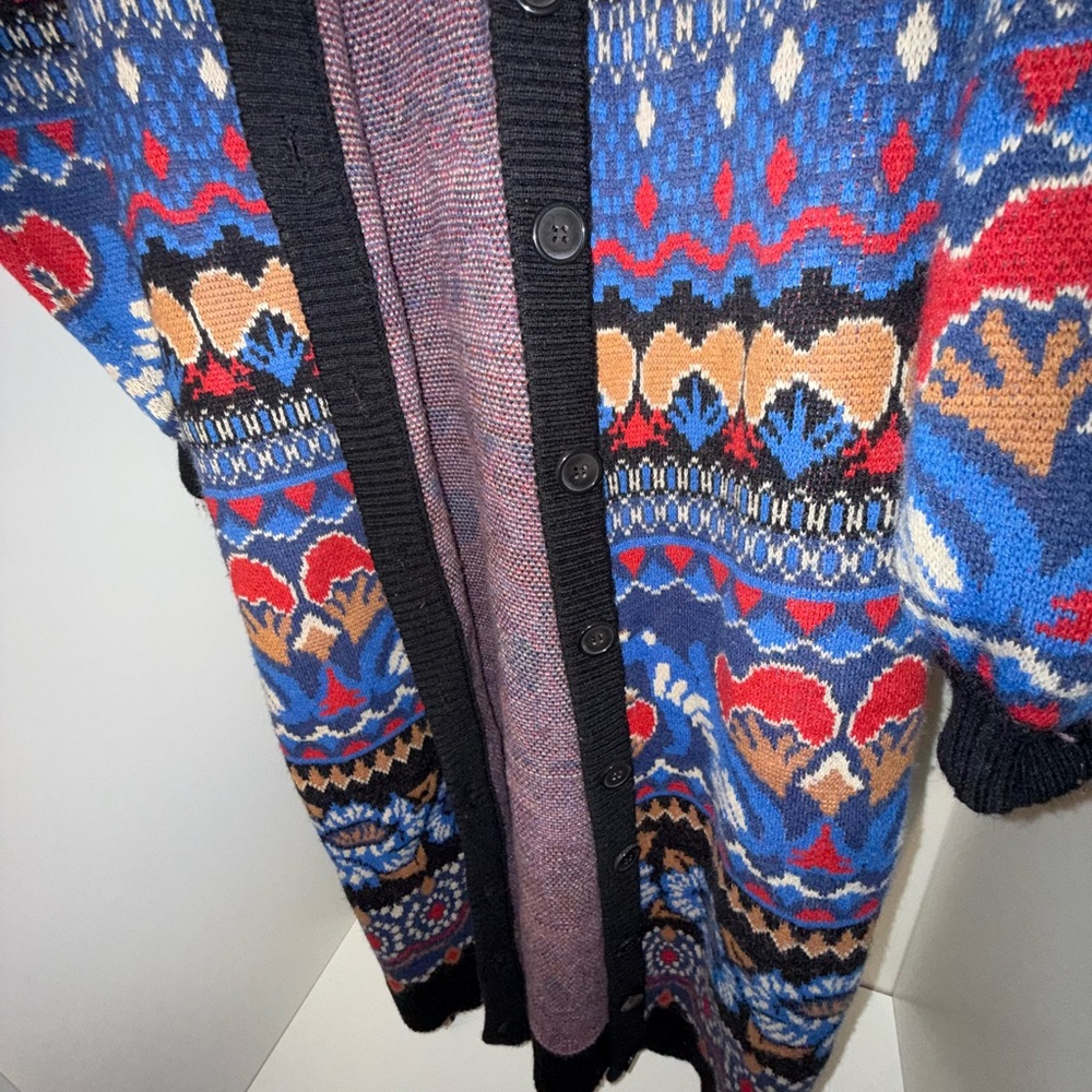 Farm Rio Multicolor Patterned Cardigan - Picture 9 of 14